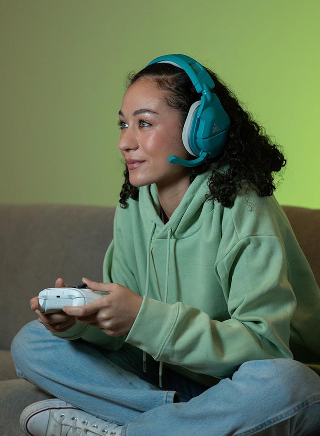 TURTLE BEACH - Turtle Beach Stealth 600 Gen 2 MAX Wireless Multiplatform Amplified Gaming Headset for Xbox Series X|S, Xbox One, PS5, PS4, Nintendo Switch, PC, and Mac with 48+ Hour Battery – Teal - Image 1