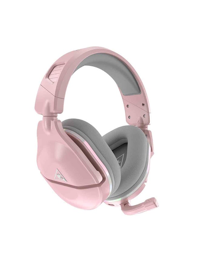 ترتل بيتش سماعة ألعاب Turtle Beach Stealth 600 Gen 2 MAX اللاسلكية متعددة المنصات لأجهزة Xbox Series X|S وXbox One وPS5 وPS4 وNintendo Switch والكمبيوتر الشخصي وMac مع بطارية تدوم أكثر من 48 ساعة - وردي  - Image 1