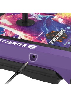 HORI Fighting Stick Alpha Tournament Grade Fightstick: Street Fighter 6 Edition for PlayStation 5, PlayStation 4, and PC  - Image 5