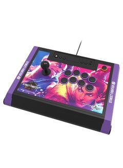 HORI Fighting Stick Alpha Tournament Grade Fightstick: Street Fighter 6 Edition for PlayStation 5, PlayStation 4, and PC  - Image 1