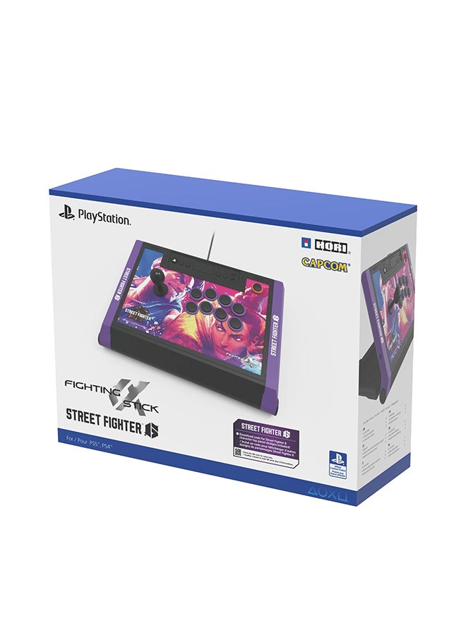 HORI - Fighting Stick Alpha Tournament Grade Fightstick: Street Fighter 6 Edition for PlayStation 5, PlayStation 4, and PC - Image 1