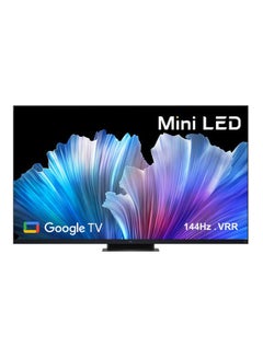TCL 65 Inch 4K HDR10+ Smart Mini LED TV - 65C935 Black  - Image 1