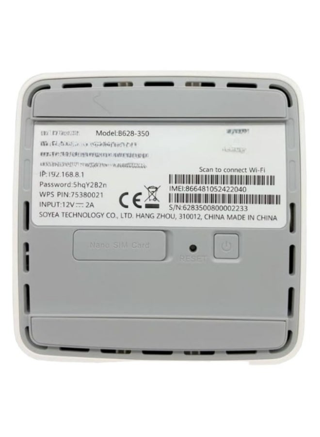 Zain 4G CPE Pro 3 BOLT - B628-350 | White - Image 4