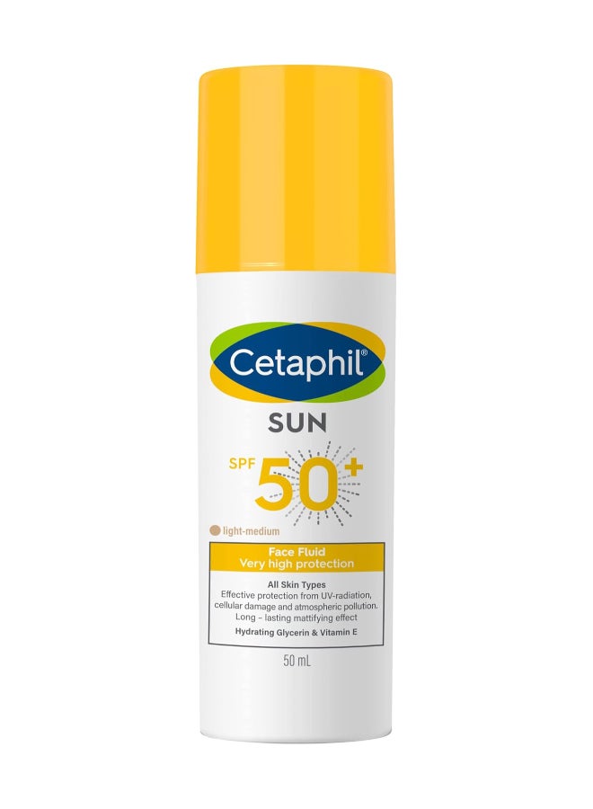 سيتافيل Tinted Sun 50SPF سائل وجه ذو حماية عالية جدًا - متوسط فاتح  - Image 1