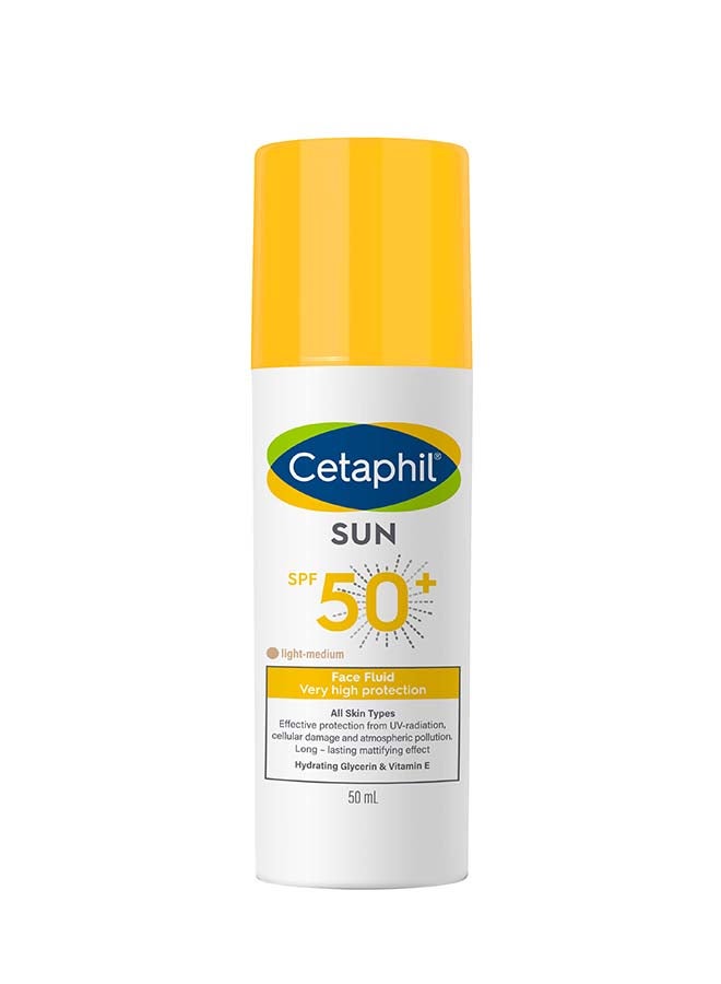 سيتافيل Tinted Sun 50SPF سائل وجه ذو حماية عالية جدًا - متوسط فاتح - Image 1