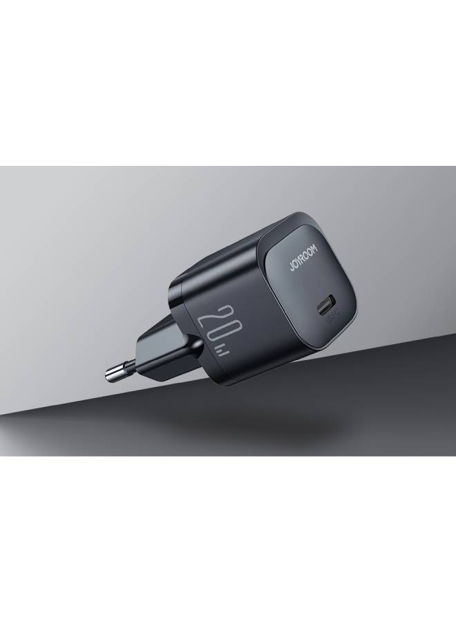 JOYROOM JR-TCF02 PD 20W Nano Mini Charger Black