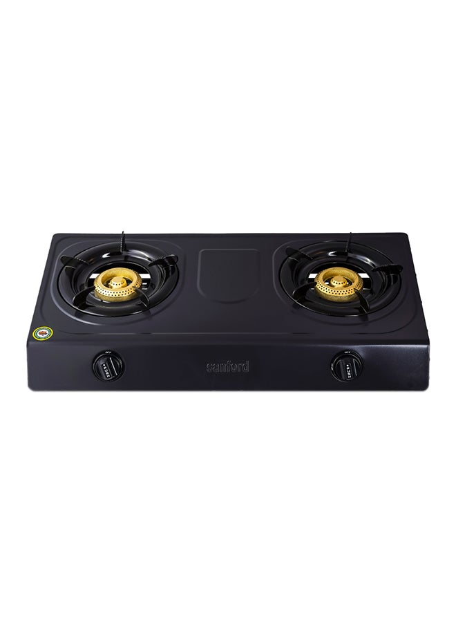 Sanford Stainless Steel Gas Stove 2 Burner SF5356GC Black  - Image 1