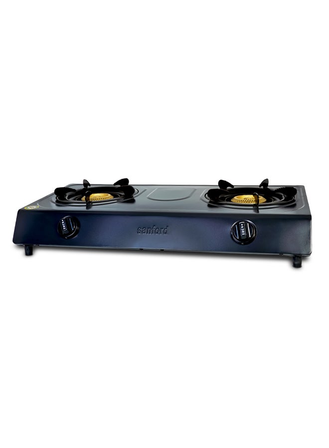 Sanford Stainless Steel Gas Stove 2 Burner SF5356GC Black  - Image 2