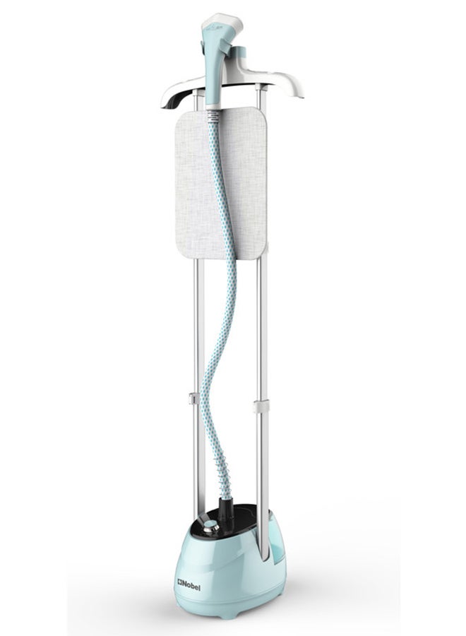 Nobel - Garment Steamer with Detachable water Tank Adjustable Telescopic Pole & 35g/min Steam Flow 1.8 L 1800 W NGS45 Light Green - Image 1