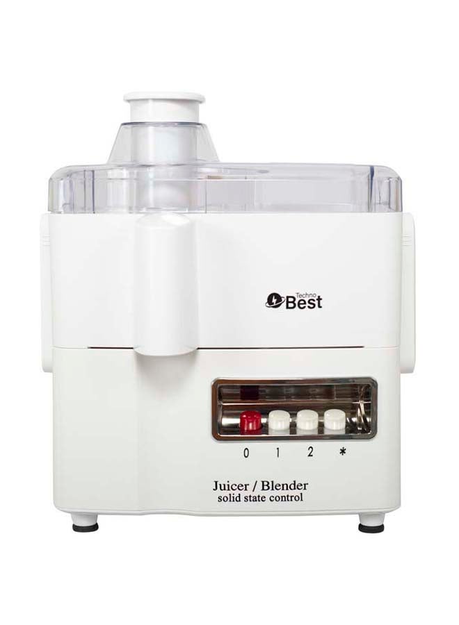 Techno Best 4-In-1 Food Processor 1600 ml 400 W BEJ-001 White  - Image 1