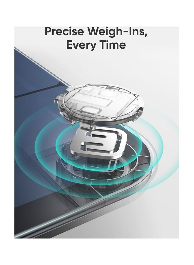 إيوفي مقياس ذكي لتتبع اللياقة البدنية بتقنية Wi-Fi P3، تحليل ذكي ثلاثي الأبعاد لوضع الجسم الافتراضي، مقياس وزن بلوتوث و16 مقياس رقمي للقياس مع معدل ضربات القلب - Image 2