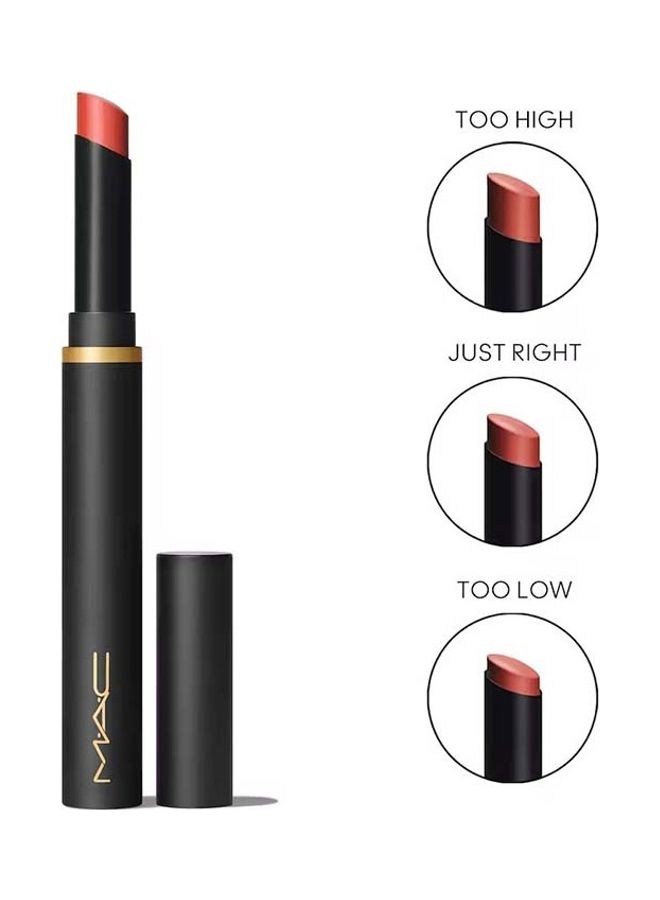 MAC Lipstick Powder Ki** Velvet Blur Slim Stick Sweet Cinnamon - Image 2