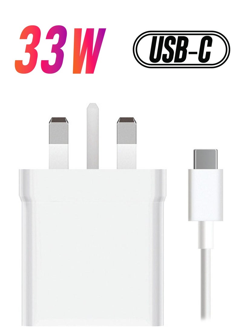Xiaomi Wall Charger With Type-C Cable Combo 33W White - Image 1