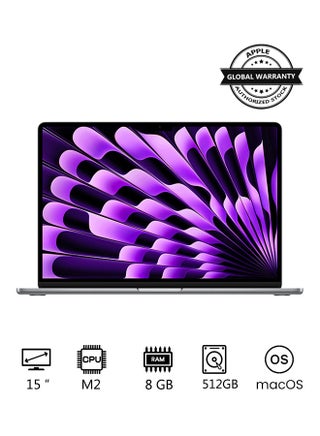 MacBook Air MQKQ3 15-Inch Display, Apple M2 Chip with 8-Core CPU And 10-Core GPU, 512GB SSD,English Keyboard(International Version) Space Grey - pnsku/N53411426A/45/_/1710144286/f553d104-ea7e-4a05-a99d-a596d3b9d2d6