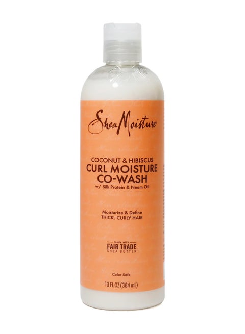 Curl Moisture Co-Wash, Coconut & Hibiscus, 12 fl oz white 384ml