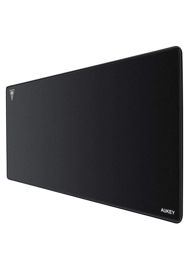 أوكي لوحة ماوس ألعاب كبيرة مقاس XL (900 × 400 × 3 مم) لوحة ماوس سميكة ممتدة غير قابلة للانزلاق ومقاومة للانسكاب مع سطح مزخرف خاص، حواف مخيطة مضادة للاهتراء للوحة المفاتيح والكمبيوتر الشخصي - Image 1