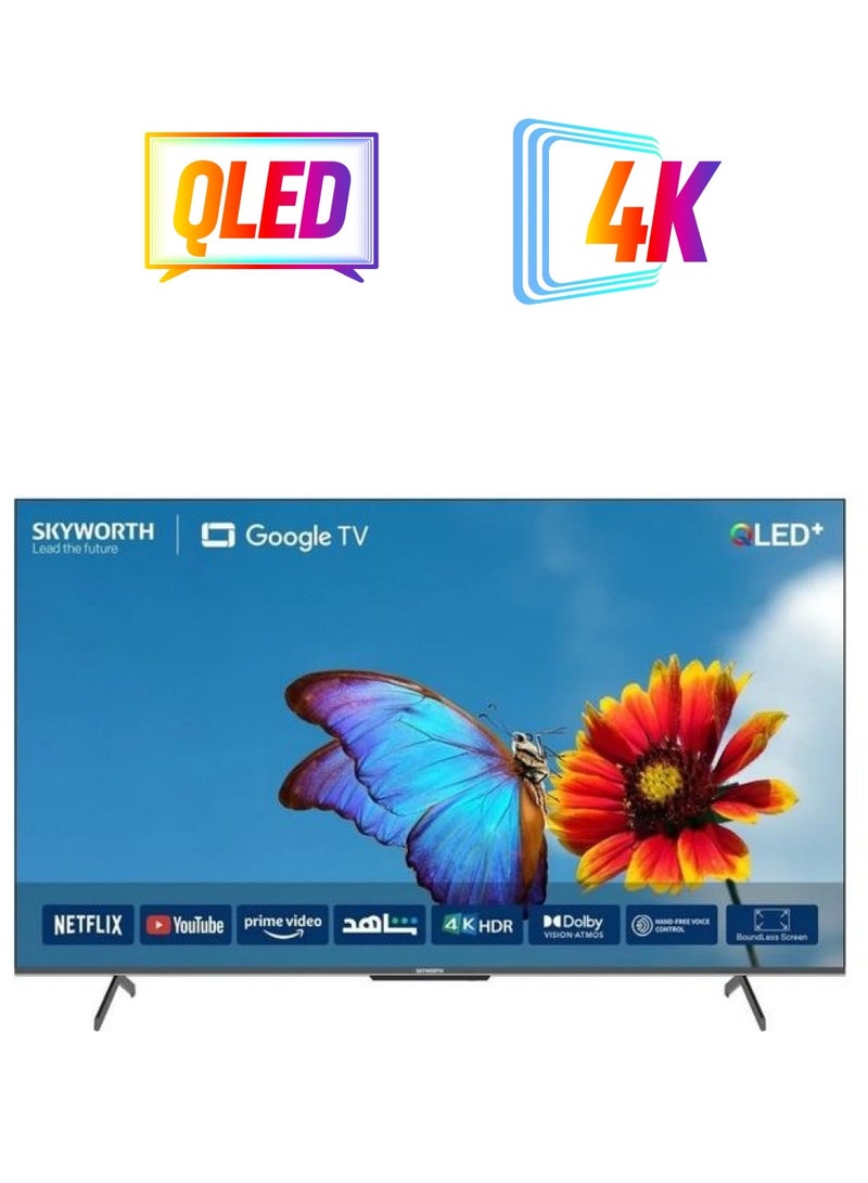 Skyworth 55-Inch QLED 4K Google TV OS 55SUE9520 Black  - Image 1