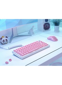 جلوريوس أغطية مفاتيح ميكانيكية Glorious GMMK ABS Doubleshot V2 USA Base Kit - (123 مفتاحًا) - وردي  - Image 3