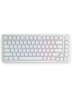 جلوريوس أغطية مفاتيح ميكانيكية Glorious GMMK ABS Doubleshot V2 USA Base Kit - (123 مفتاحًا) - أبيض  - Image 3