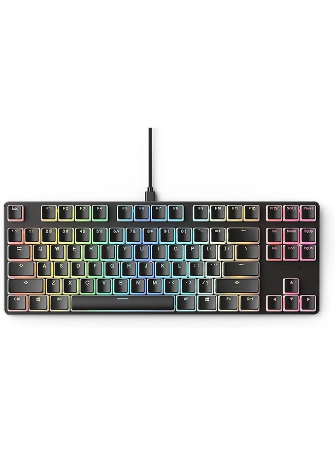 Glorious - Glorious Aura V2 (Black) - PBT Pudding Keycaps for Mechanical Keyboards - ANSI (US), ISO Compatible - Supports Full Size, TKL, 75%, 60% Layouts - Image 1