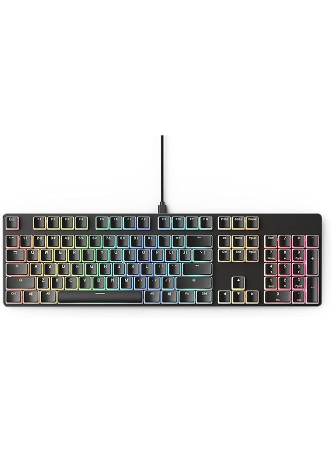 Glorious - Glorious Aura V2 (Black) - PBT Pudding Keycaps for Mechanical Keyboards - ANSI (US), ISO Compatible - Supports Full Size, TKL, 75%, 60% Layouts - Image 1
