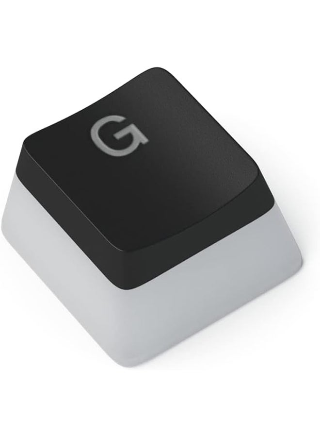 Glorious - Glorious Aura V2 (Black) - PBT Pudding Keycaps for Mechanical Keyboards - ANSI (US), ISO Compatible - Supports Full Size, TKL, 75%, 60% Layouts - Image 1