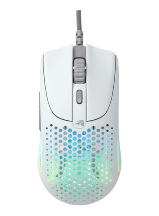 Model O2 Wired RGB Gaming Mouse, Ultralight 59-gram Weight,  26,000 DPI BAMF 2.0 Sensor, Crisp Switches Rated for 80M Clicks, RGB Lighting, G-Skates Mouse Feet, White | GLO-MS-OV2-MW - pnsku/N53411778A/45/_/1748610373/b6fdd3bb-786f-48fb-b581-6592d1d452df