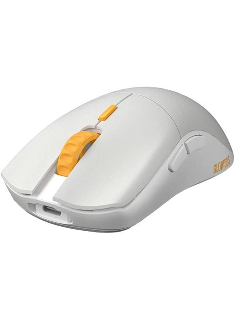 Series One Pro Wireless Lightweight Usb Optical Gaming Mouse, 100-19000 Dpi Range, 6 Total Butons, Up To 84H Of Battery Life, 80 Milion Clicks, Centauri, Gray/Gold-Forge