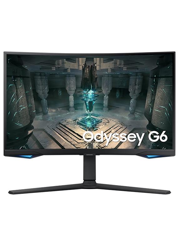 Samsung 32 Inch Curved Gaming Monitor G6 With QHD Resolution (2560x1440) Display VA Response Time Upto 1ms 240hz Refresh Rate & AMD FreeSync Premium Pro LS32BG650EMXUE Black - Image 1