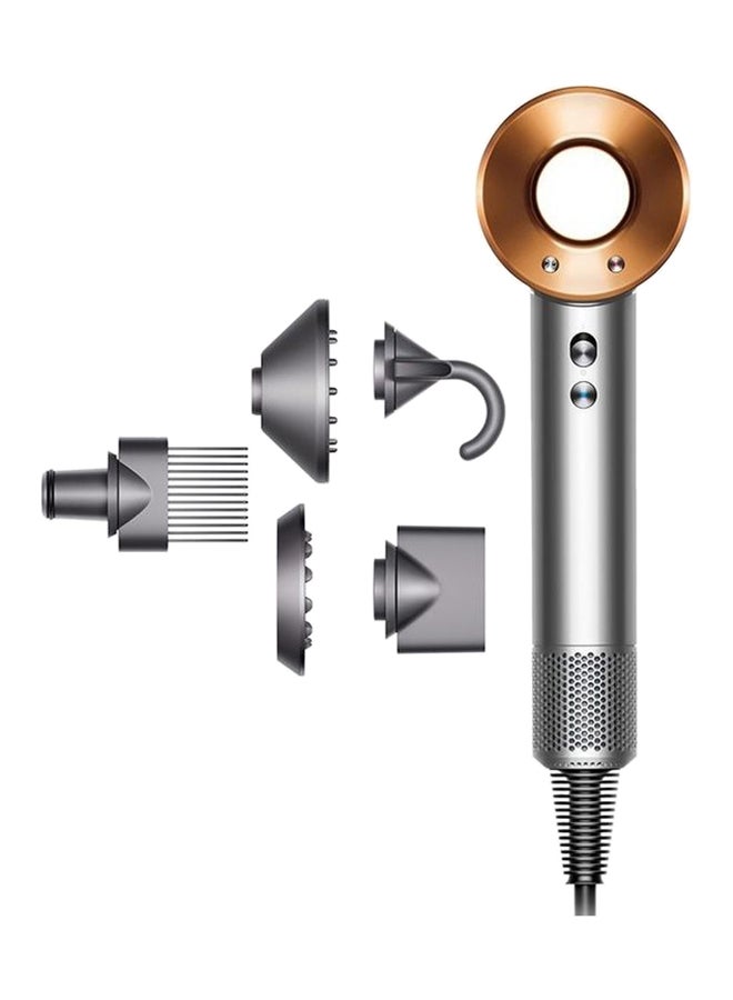 Supersonic Hairdryer With 5 Attachments Nickel/Copper - pnsku/N53411833A/45/_/1698911591/674c0dd9-3f7e-4620-aeb5-cc86ae225d03