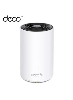 TP-LINK Deco AXE5400 Tri-Band WiFi 6E Mesh Router(Deco XE75 Pro) - 2.5G WAN/LAN Port, 2 x Gigabit LAN Ports, Covers up to 2900 Sq. Ft, Replaces Wi-Fi Router and Extender, AI-Driven Mesh, New 6GHz Band White  - Image 1
