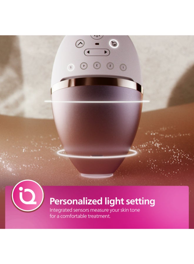Philips - Philips Lumea IPL, Hair Removal, 8000 Series, Sense IQ Technology, Body Treatment Attachment, Corded Use, BRI940/00, 60 Days Money Back Guarantee White/Silver - Image 1