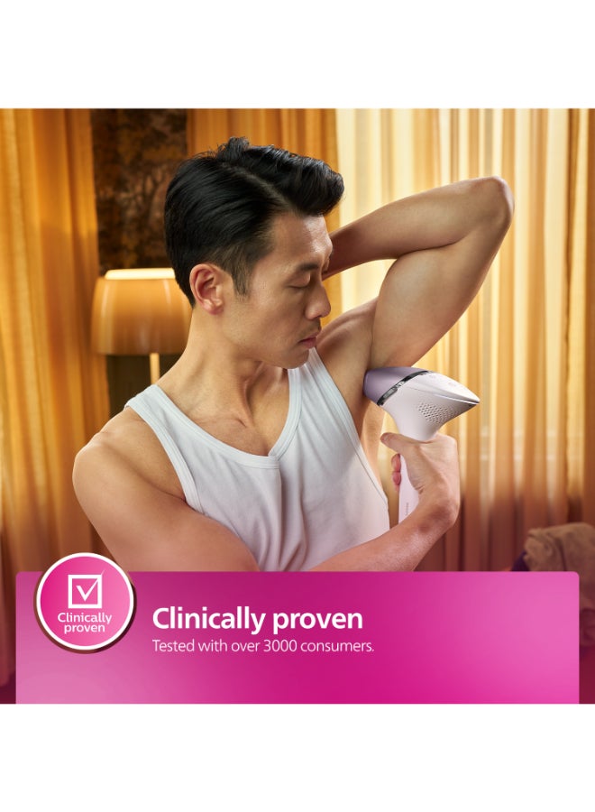 Philips - Philips Lumea IPL, Hair Removal, 8000 Series, Sense IQ Technology, Body Treatment Attachment, Corded Use, BRI940/00, 60 Days Money Back Guarantee White/Silver - Image 1
