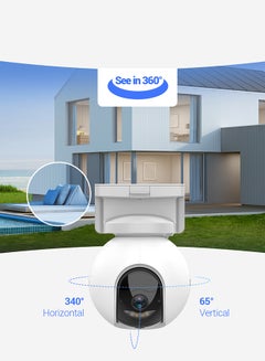 EZVIZ HB8 2K Battery-Powered Pan & Tilt Wi-Fi Camera  - Image 4