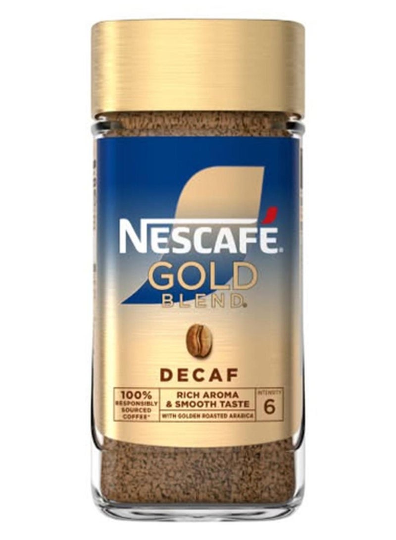 نسكافيه قهوة جولد بليند منزوعة الكافيين سريعة التحضير ذات مذاق غني وناعم - Image 1