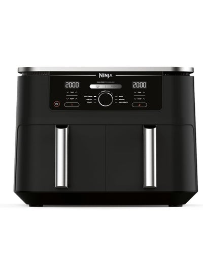 Ninja Foodi MAX Dual Zone Digital Air Fryer, 2 Drawers, 9.5L, 6