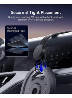 Baseus C02 Magsafe Car Mount, Magnetic Phone Holder for Car, Magsafe Car Dash Mount Compatible with iPhone 15 Pro Max/iPhone 15 Plus/14/13/12 Series, Bendable Memory Titanium Alloy for All Dashboard, Windshield Black  - Image 5