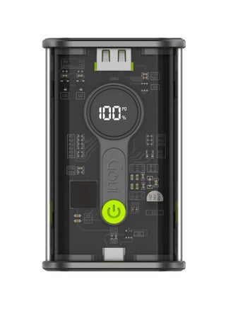 نانو بطارية متنقلة شفافة 10,000 ملي أمبير – شحن محمول سريع مع دعم شحن أجهزة متعددة، Qualcomm Quick Charge 3.0، Power Delivery، وشاشة رقمية 10000 mAh - pnsku/N53412365A/45/_/1739680878/3bd6179c-6d60-4bd9-85f0-17df2c757ad8