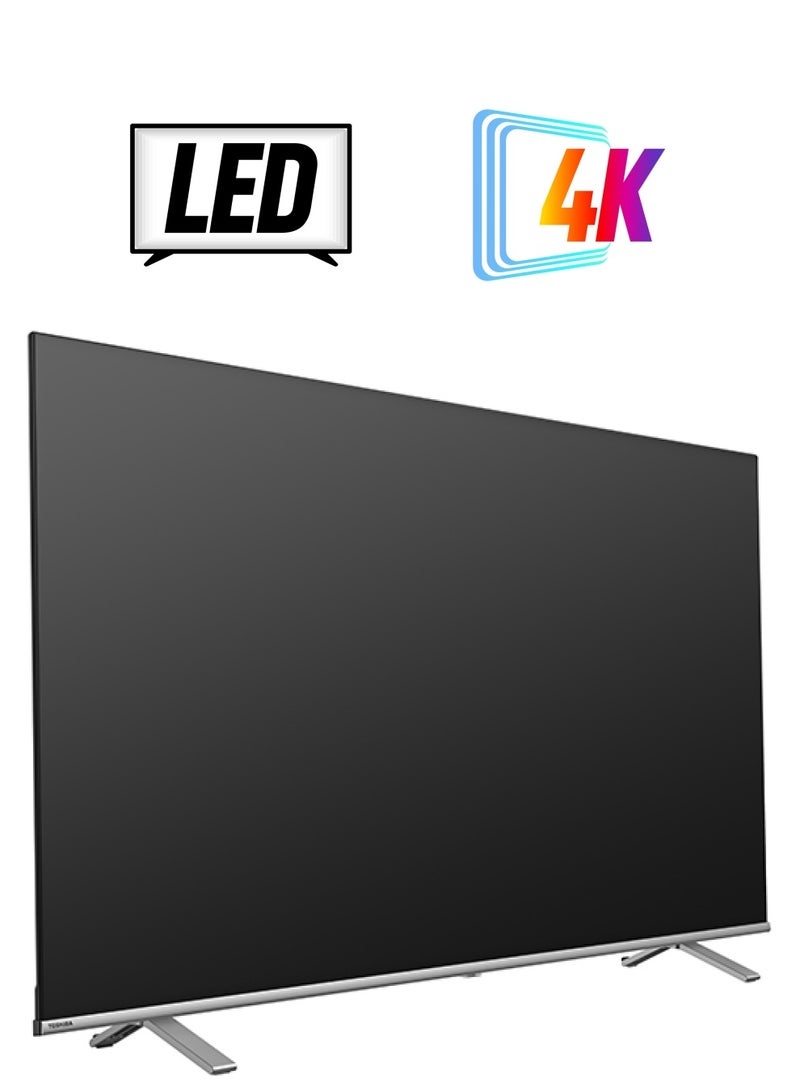 Toshiba 50 Inch Uhd Smart Led Tv Regza Engine 4K 50C350LW Black  - Image 1