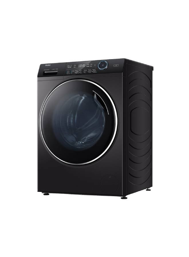 Haier - Front Loading Washing Machine 10.5 KG , Direct Motion inverter Motor, 525mm Super Drum, Steam - 10.5 kg HW100-B14979S8 dark silver - Image 1