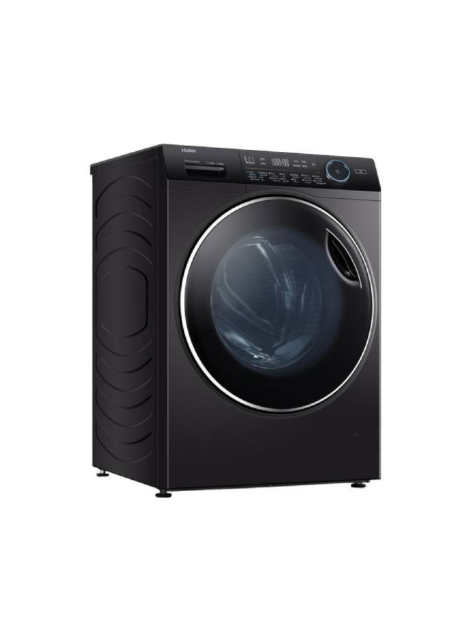 Haier - Front Loading Washing Machine 10.5 KG , Direct Motion inverter Motor, 525mm Super Drum, Steam - 10.5 kg HW100-B14979S8 dark silver - Image 1