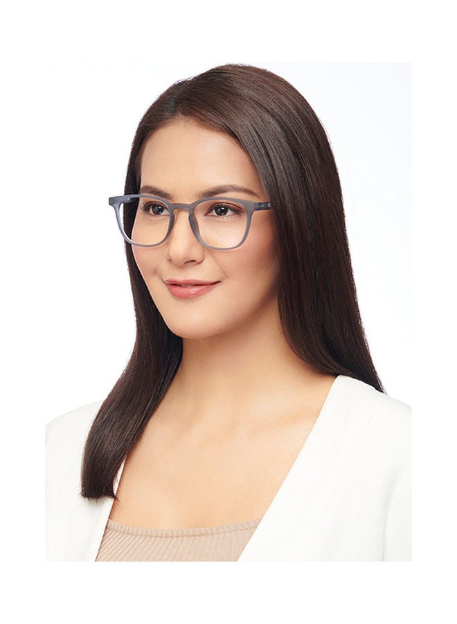Lenskart Blu Hustlr | Peyush Bansal Glasses For Eye Protection From Digital Screens | Computer Glasses With Blue Cut And UV Protection | Lightweight Specs Zero Power | Medium | Grey - Image 5
