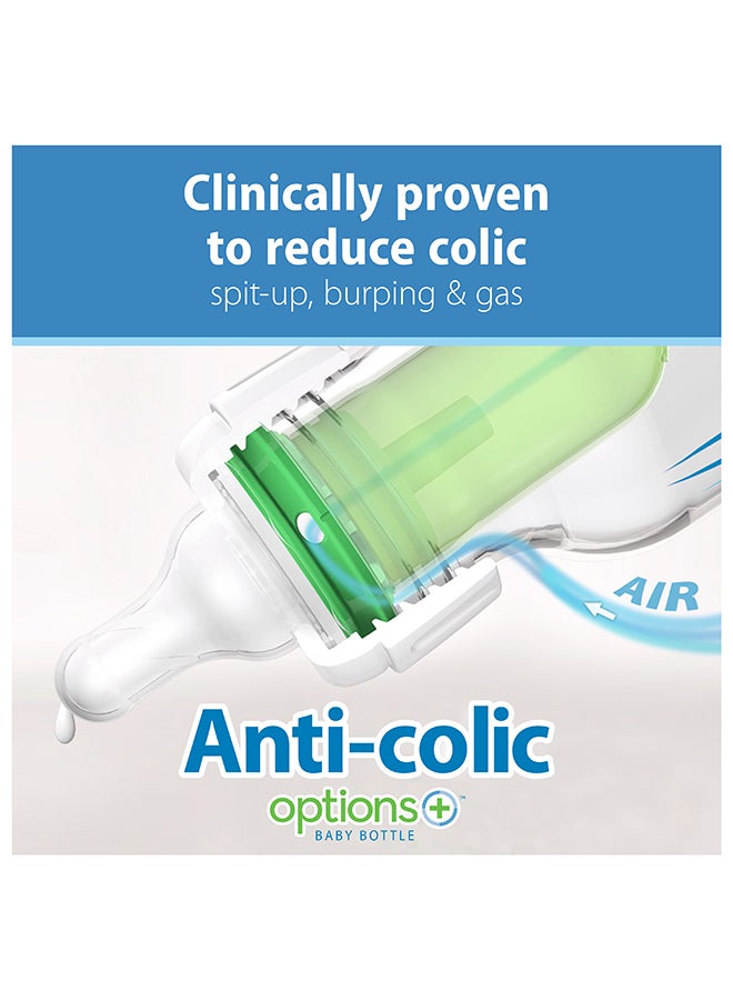 Dr. Brown’s 4 Oz/120 Ml Anti-Colic Pp Narrow Options+ Bottle - Pink, 2-Pack  - Image 5