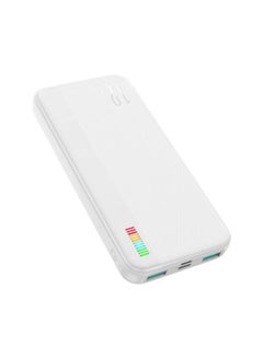 JOYROOM 10000 mAh Powerbank Dazzling Series 12W (JR-T016) White  - Image 1