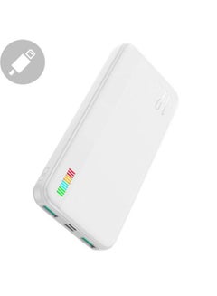 JOYROOM 10000 mAh Powerbank Dazzling Series 12W (JR-T016) White  - Image 2