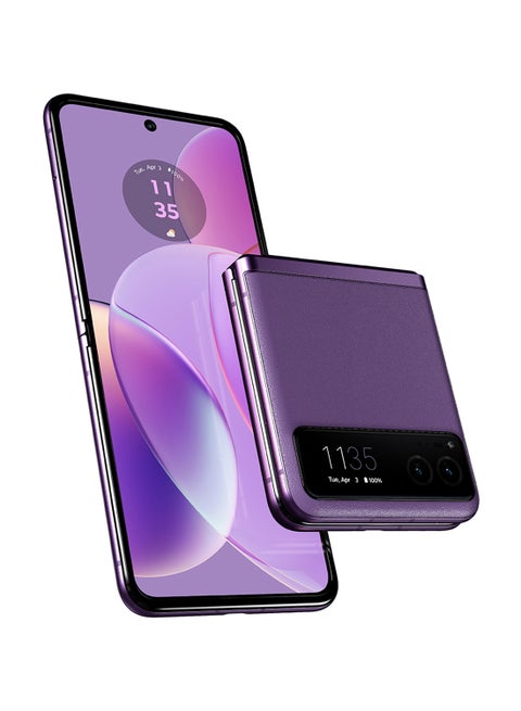Razr 40 Dual SIM Summer Lilac  8GB RAM 256GB 5G - Middle East Version