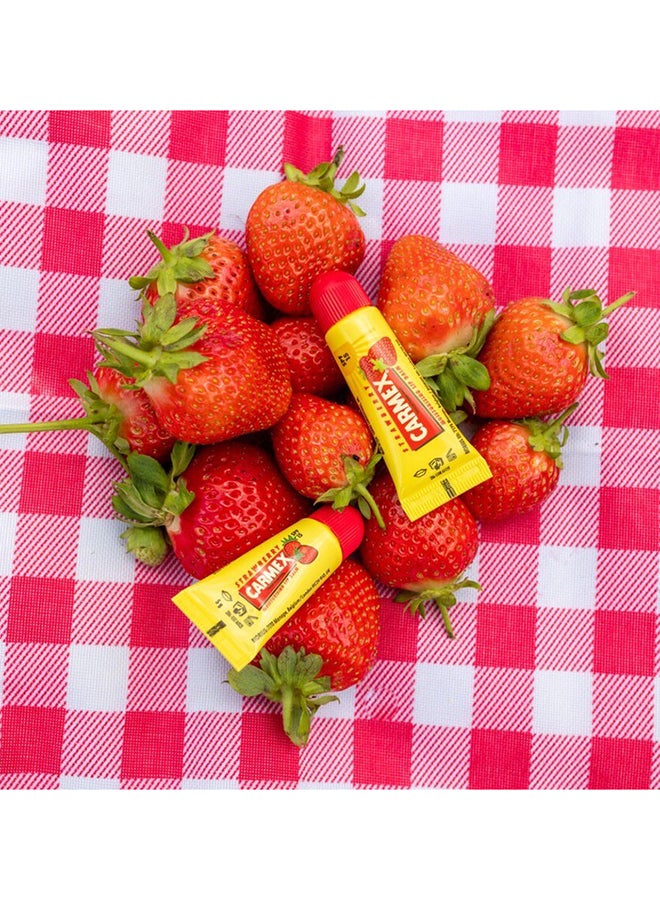 CARMEX Strawberry Lip Balm Tube 10grams  - Image 5