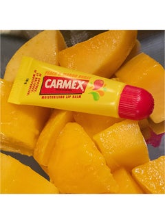 CARMEX Peach & Mango Lip Balm Tube 10grams  - Image 4