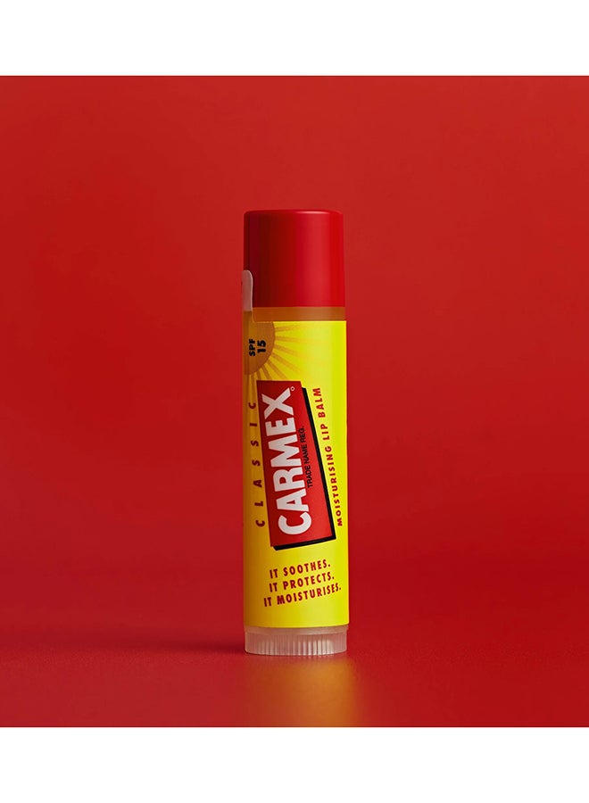 CARMEX - Original Lip Balm Click Stick SPF15 4.25grams - Image 1
