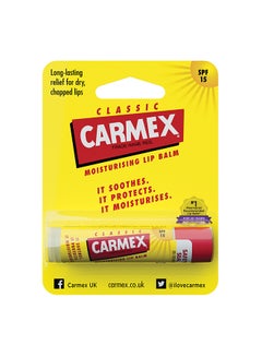 CARMEX Original Lip Balm Click Stick SPF15 4.25grams  - Image 1